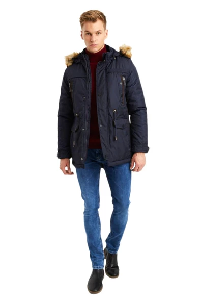 Erkek Spor Parka 3670 BGL-ST01639 - Resim 9