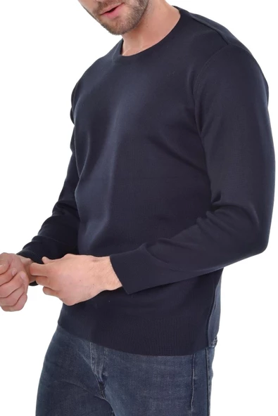 Erkek Triko Kazak Sıfır Yaka BGL-ST01662 - Resim 10