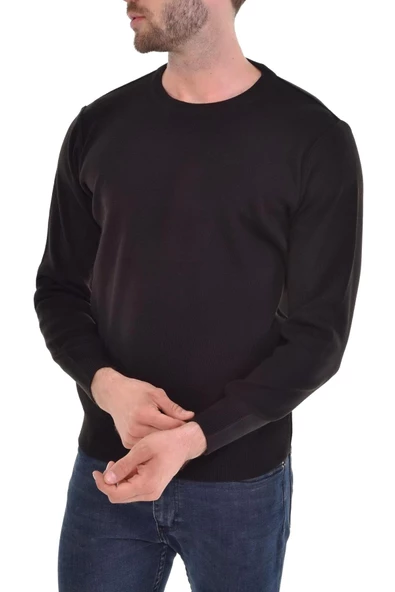 Erkek Triko Kazak Sıfır Yaka BGL-ST01662 - Resim 5