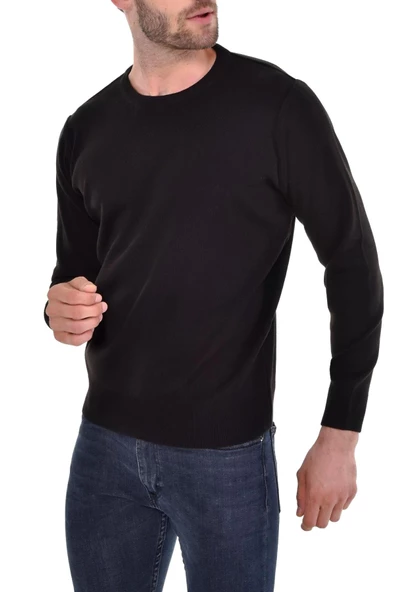 Erkek Triko Kazak Sıfır Yaka BGL-ST01662 - Resim 12