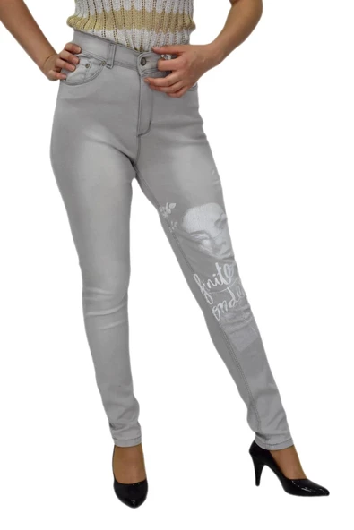 Kadın Zifth Skinny Jean Pantolon Yüksek Bel 239-004621-720 - Resim 2