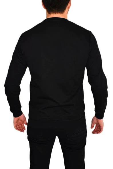 Erkek Sıfır Yaka Sweat Whatever BGL-ST01723 - 10