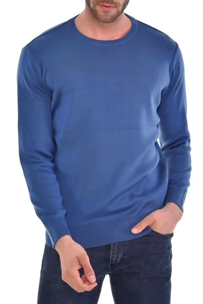 Erkek Triko Kazak Sıfır Yaka BGL-ST01662 - Resim 9