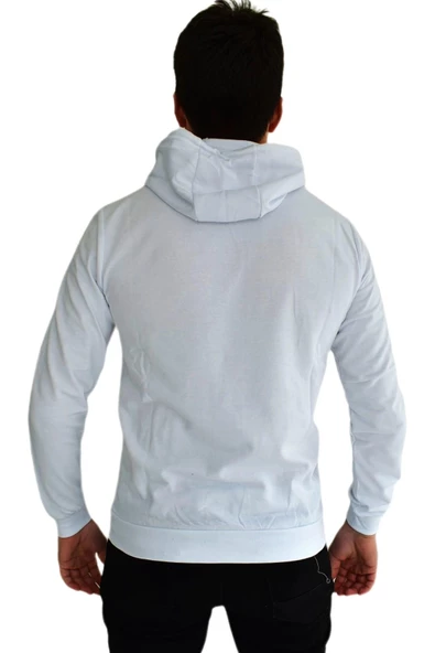 Erkek Kapüşonu Sweat Baskılı 1029 BGL-ST01732 - 9