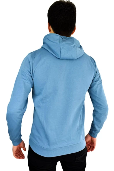 Erkek Kapüşonu Sweat Baskılı 1030 BGL-ST01733 - Resim 11
