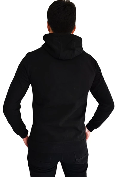 Erkek Kapüşonu Sweat Baskılı 1030 BGL-ST01733 - Resim 10