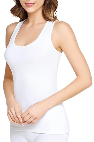 Kadın Spor Likralı Pi Askılı Atlet BGLTK2272 - Resim 4