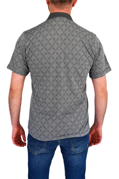 Erkek Polo Yaka Cepli Tişört 1-T817 BGL-ST01811 - 9