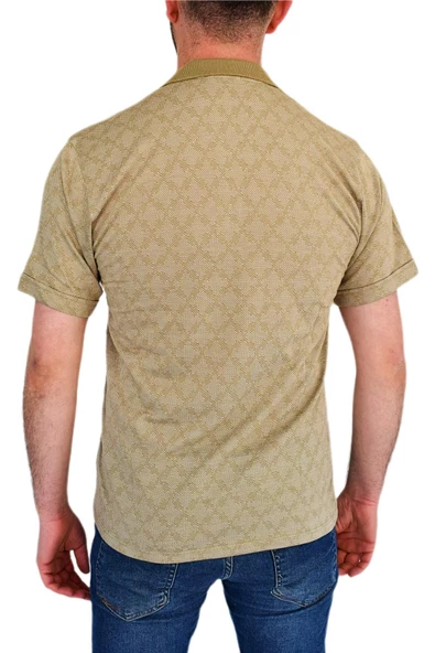Erkek Polo Yaka Cepli Tişört 1-T817 BGL-ST01811 - 8