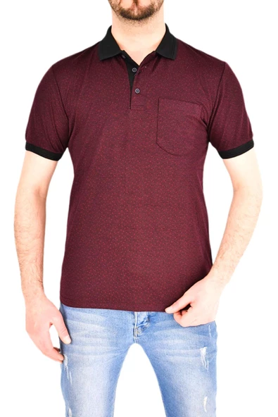 Erkek Polo Yaka Tişört Cepli BGL-ST01945 - Resim 2