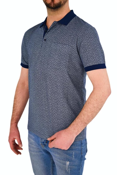 Erkek Polo Yaka Tişört Cepli BGL-ST01945 - Resim 8
