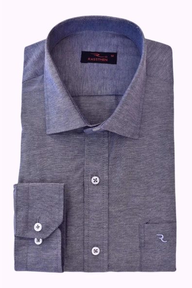 Erkek Uzun Kol Klasik Gömlek BGL-ST01901 - Resim 5