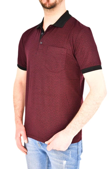 Erkek Polo Yaka Tişört Cepli BGL-ST01945 - Resim 7