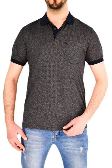 Erkek Polo Yaka Tişört Cepli BGL-ST01945 - Resim 5