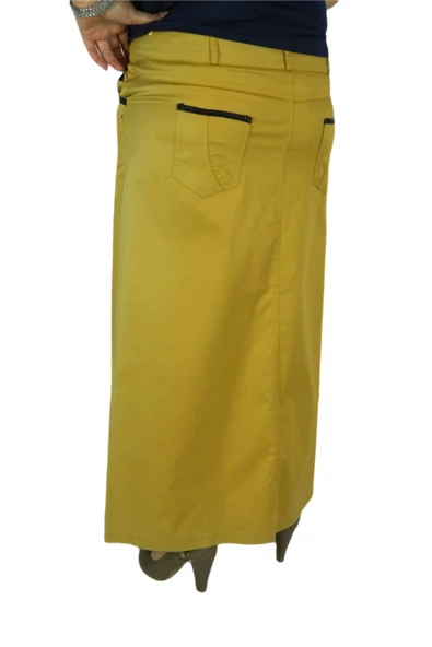 Kadın Kanvas Uzun Etek MNLS87001 - 11