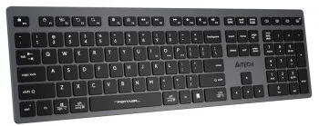 A4TECH FBX50C BLUETOOTH Q ŞARJLI KLAVYE GRİ - 2