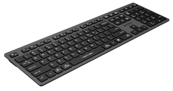 A4TECH FBX50C BLUETOOTH Q ŞARJLI KLAVYE GRİ - 6