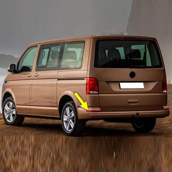 VW Transporter T6.5 2020-2022 Sol Arka Tampon Köşe Reflektörü 7E0945105E
