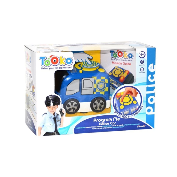 SIL/81471 Silverlit Tooko Programlanabilen Polis Aracı Oyun Seti - 5
