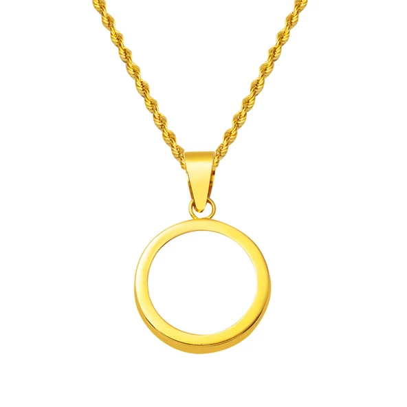 Çeyrek Altın Takılabilen 14 Ayar Kolye ürün görseli