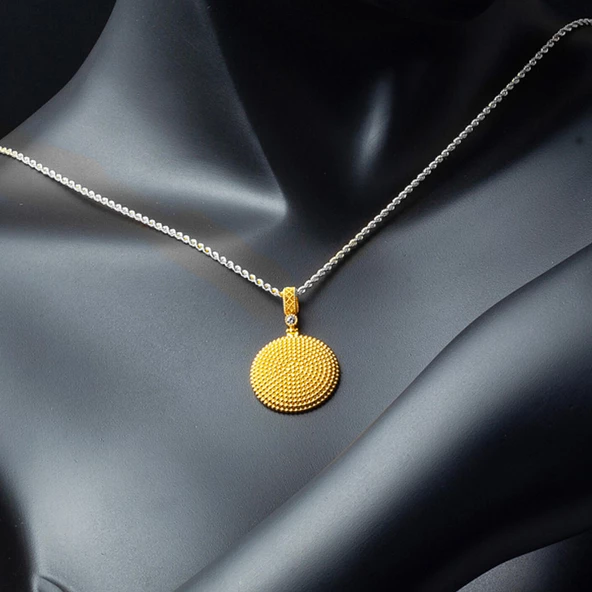 Beypazarı 14 Ayar Altın Tılsım Kolye Ucu - 2