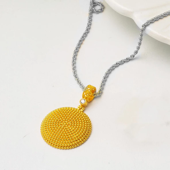 Beypazarı 14 Ayar Altın Tılsım Kolye Ucu - 3