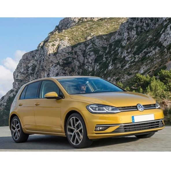 VW Golf 2017-2020 Yan Hava Yastığı Airbag Yazı Kapağı Gri 5G0853437 - 2
