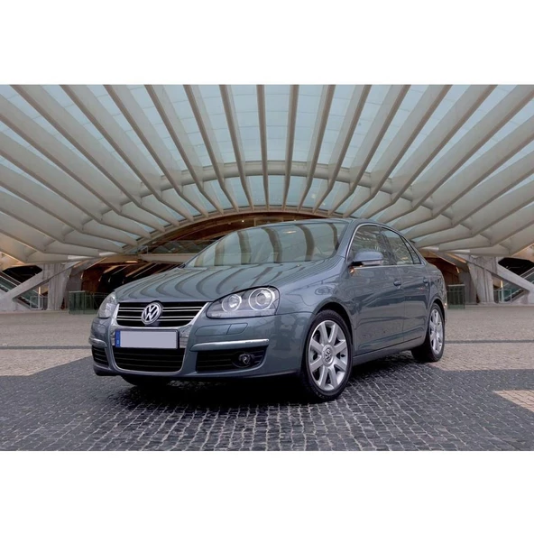 VW Jetta 5 2006-2011 Yan Hava Yastığı Airbag Yazı Kapağı Gri 1K5853437 - 2