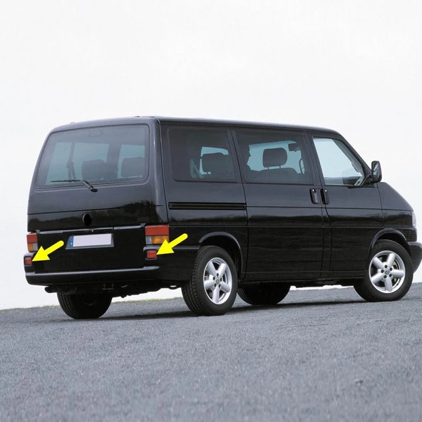 VW Transporter T4 1996-2003 Arka Tampon Sis Farı Lambası Camı 7D0945729