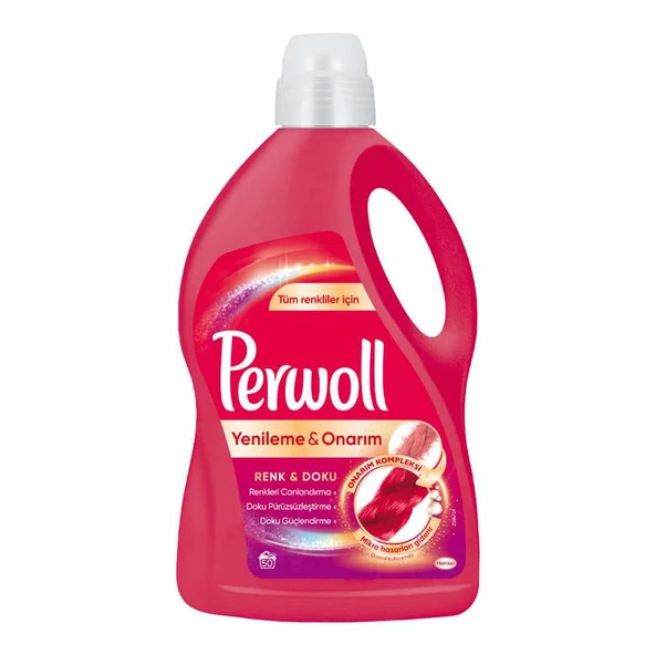 Perwoll Renkli Sıvı Deterjan 50 Yıkama 3 lt - 2