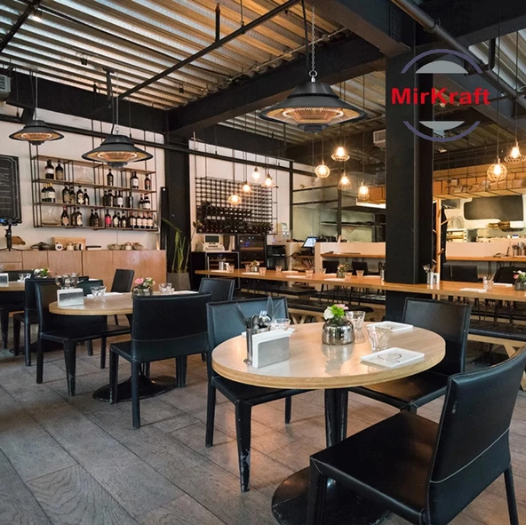 Mirkraft Elirg 2000 Watt infrared Tavan Isıtıcısı elektrikli ısıtıcı - 7