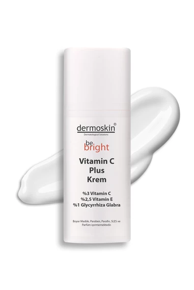 DERMOSKIN Be Bright  ve nemlendirici Vitamin C Plus Krem 33 ml 8697796000875