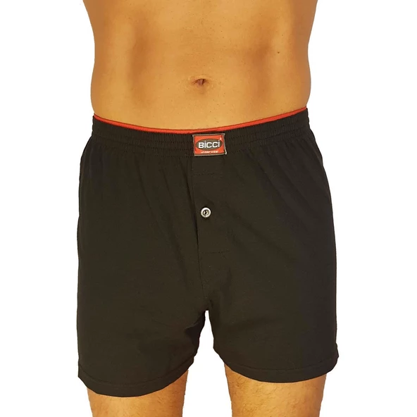10 ADET BİCCİ %100 PAMUK ERKEK BOXER - 2