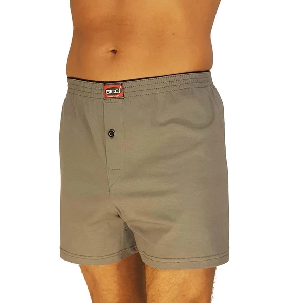 10 ADET BİCCİ %100 PAMUK ERKEK BOXER - 4
