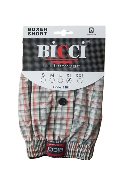 10 ADET BİCCİ POPLİN BOXER KÜLOT ERKEK - 4