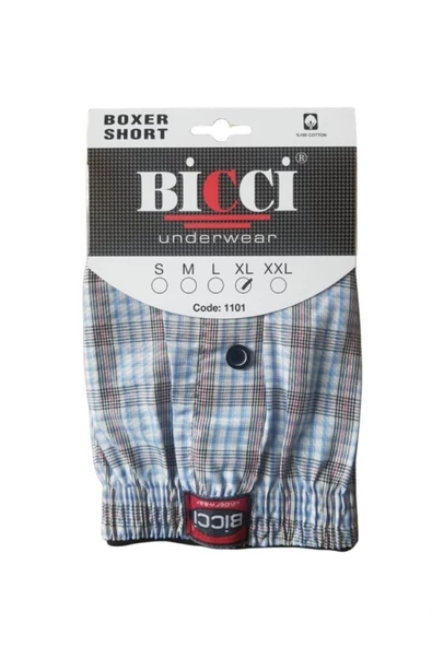 10 ADET BİCCİ POPLİN BOXER KÜLOT ERKEK - 3