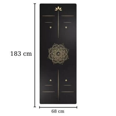 XTR Fitness Yoga Matı Premium Gold Series 5 mm - 5