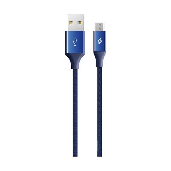 Ttec 2Dk11L Alumicable Micro Usb Şarj Kablosu,Lacivert