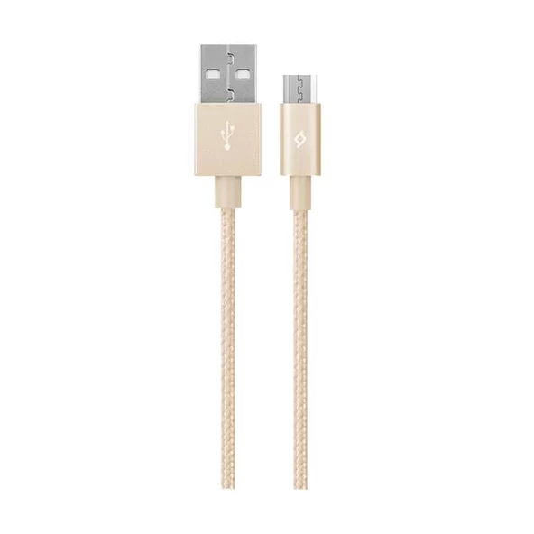 Ttec 2Dk11A Ttec Alumicable Micro Usb Şarj Kablosu,Altın