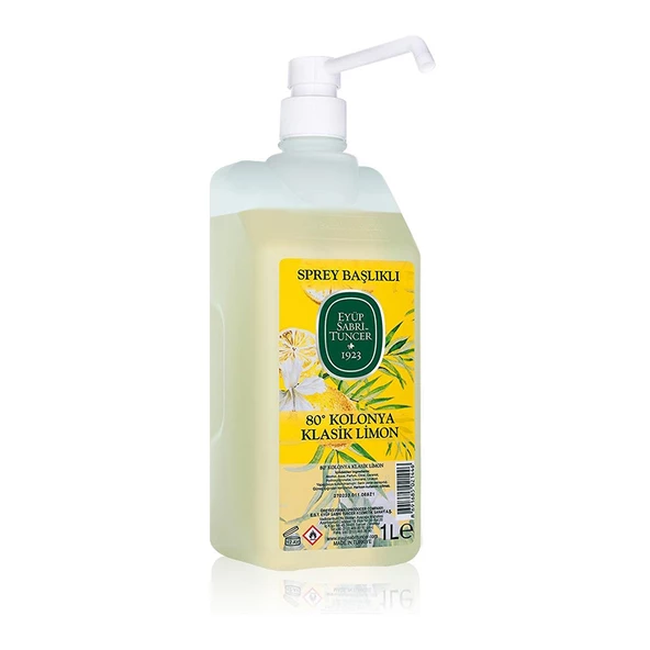 Eyüp Sabri Tuncer 1 Lt Pet Pompalı Limon Kolonyası