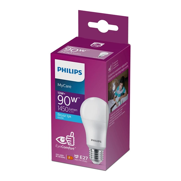 Philips LEDBulb 13-23W/90W E27 6500K Beyaz Işık LED Ampul