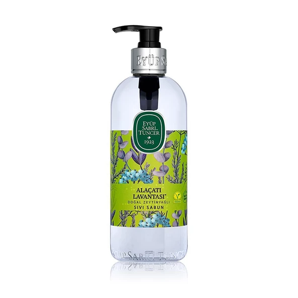 Eyüp Sabri Tuncer Alaçatı Lavantası 500Ml Pet Şişe Sıvı Sabun Doğal Zeytinyağlı