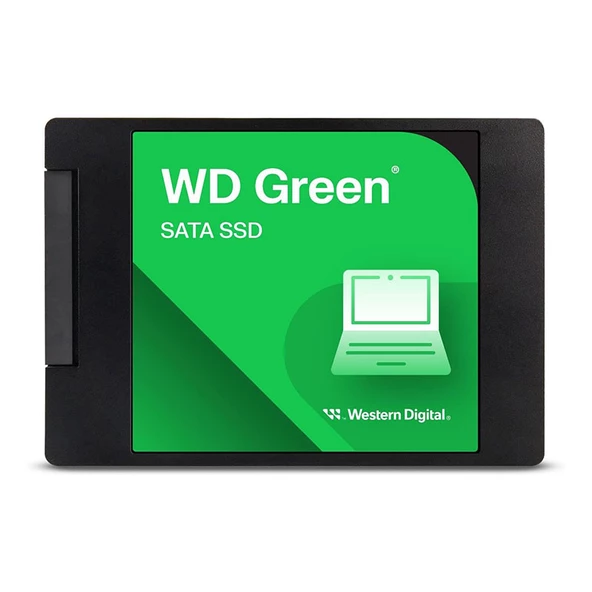 Wd 480GB Green WDS480G3G0A 545/465 3D Nand 25" Sata SSD Harddisk