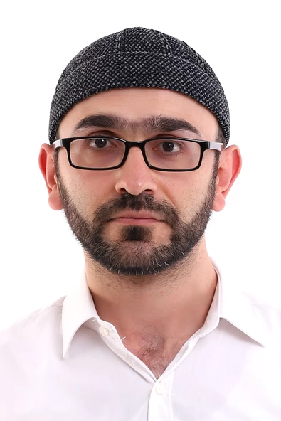 Füme Katlamalı Çift Renk Kışlık Kadife Takke - Resim 3