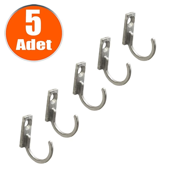 Duvar Dolap Çekmece Kapı Anahtar Askı Anahtarlık Askısı (5 ADET)