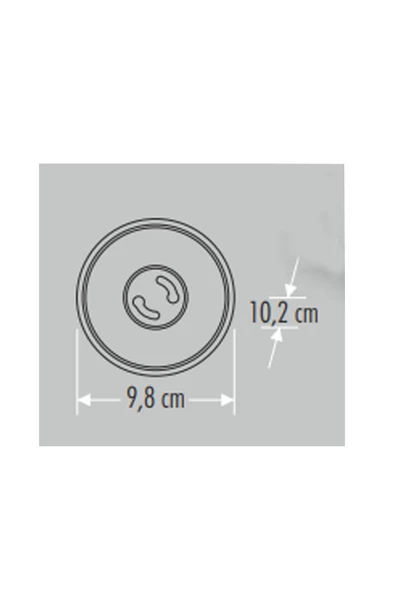CATA CT 5421 Siyah Bakır Dekoratif Spot Kasa GU-10 Duy - 2