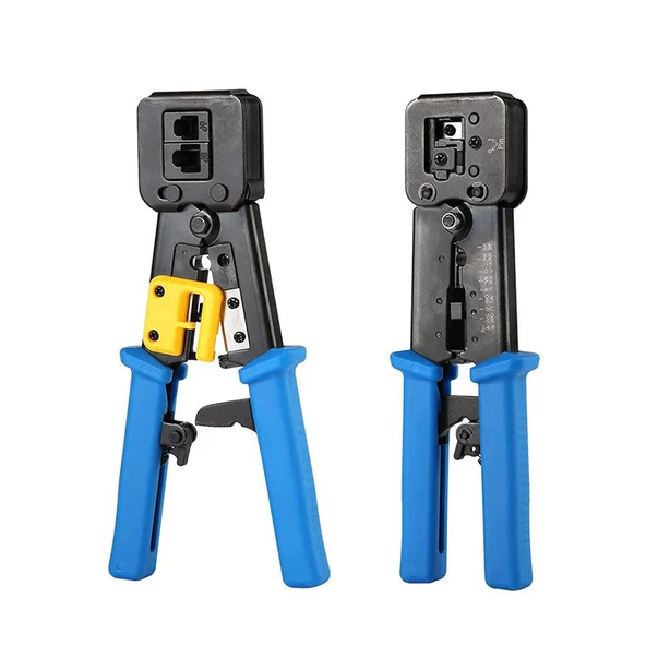 RJ45 sıkma pensesi Cat5 Cat5e Cat6  sıkma aracı RJ45/RJ12 pense - 3