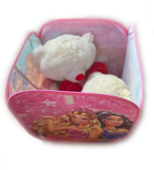 Karakter Desenli Oyuncak Saklama Sepeti Düzenleyici - 8