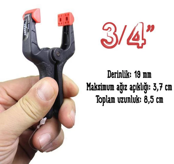 Çamaşır Mandalı Kuvvetli İz Yapmayan Havlu Mandalı ( 5 ADET ) - 2