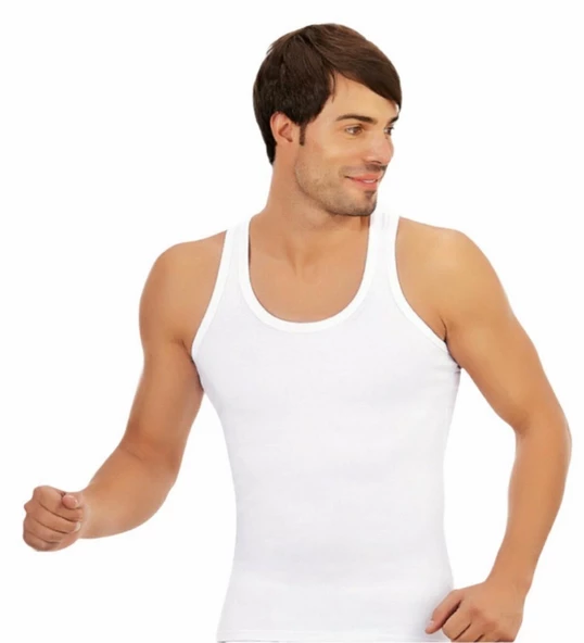 2 ADET ERKEK 100 PAMUK LİKRALI SPORCU ATLETİ (RAMBO ATLETİ) - 7